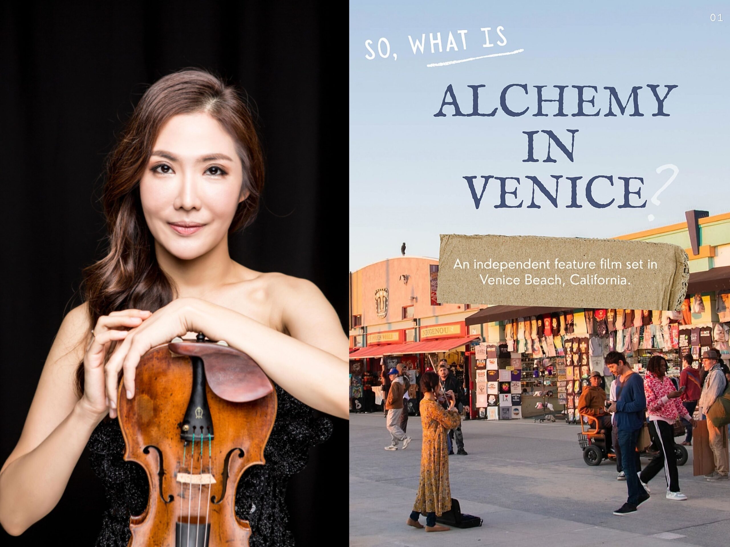 Spotlight: Noella Jung — Award-Winning Talent and Renowned Violinist Stars in Alchemy in Venice