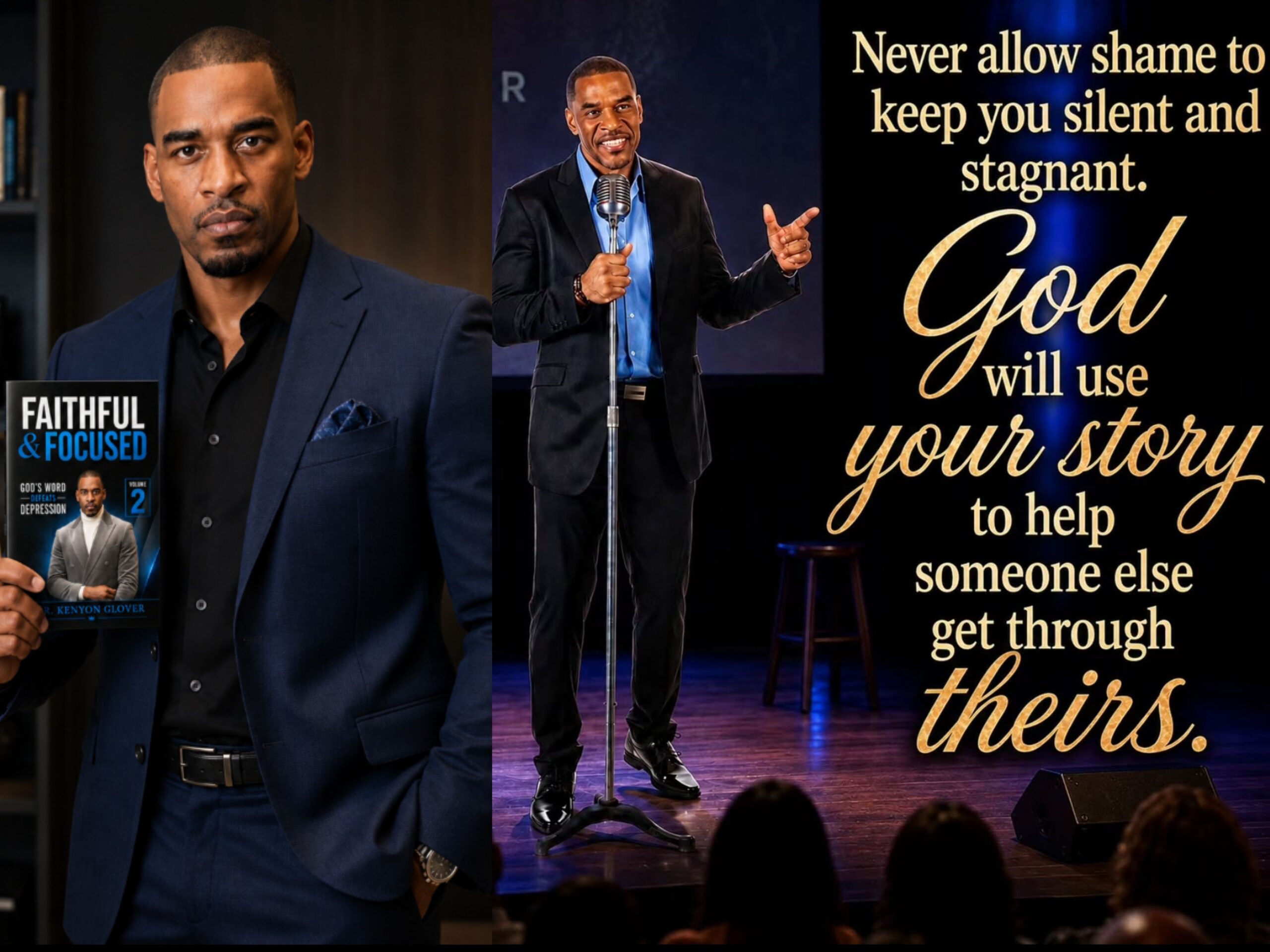 Talent Spotlight: Dr. Kenyon Glover – Book Release -A Message of Transformation